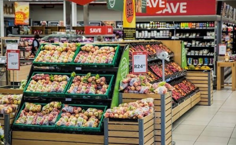 An Indian grocery shop in the US