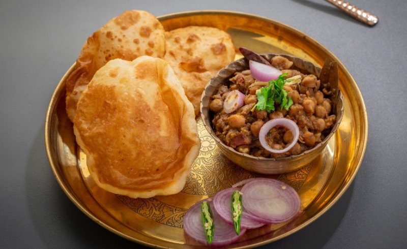 Chole Bhature, Homemade Indian Snacks in the USA