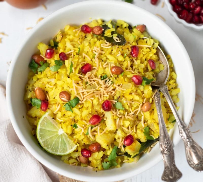 Poha, Homemade Indian Snacks in the USA