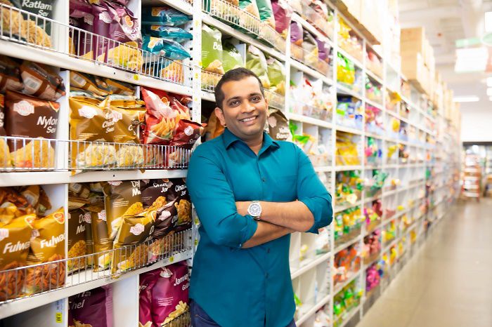 Patel Brothers, an Indian grocery store in Naperville, Illinois