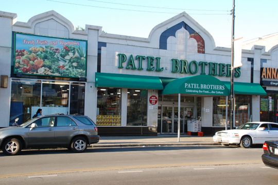 Patel Brothers, an Indian grocery store in North Attleboro, Massachusetts