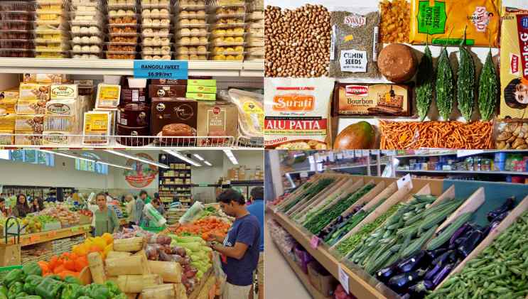 Patel Brothers, an Indian grocery store in Decatur, Georgia