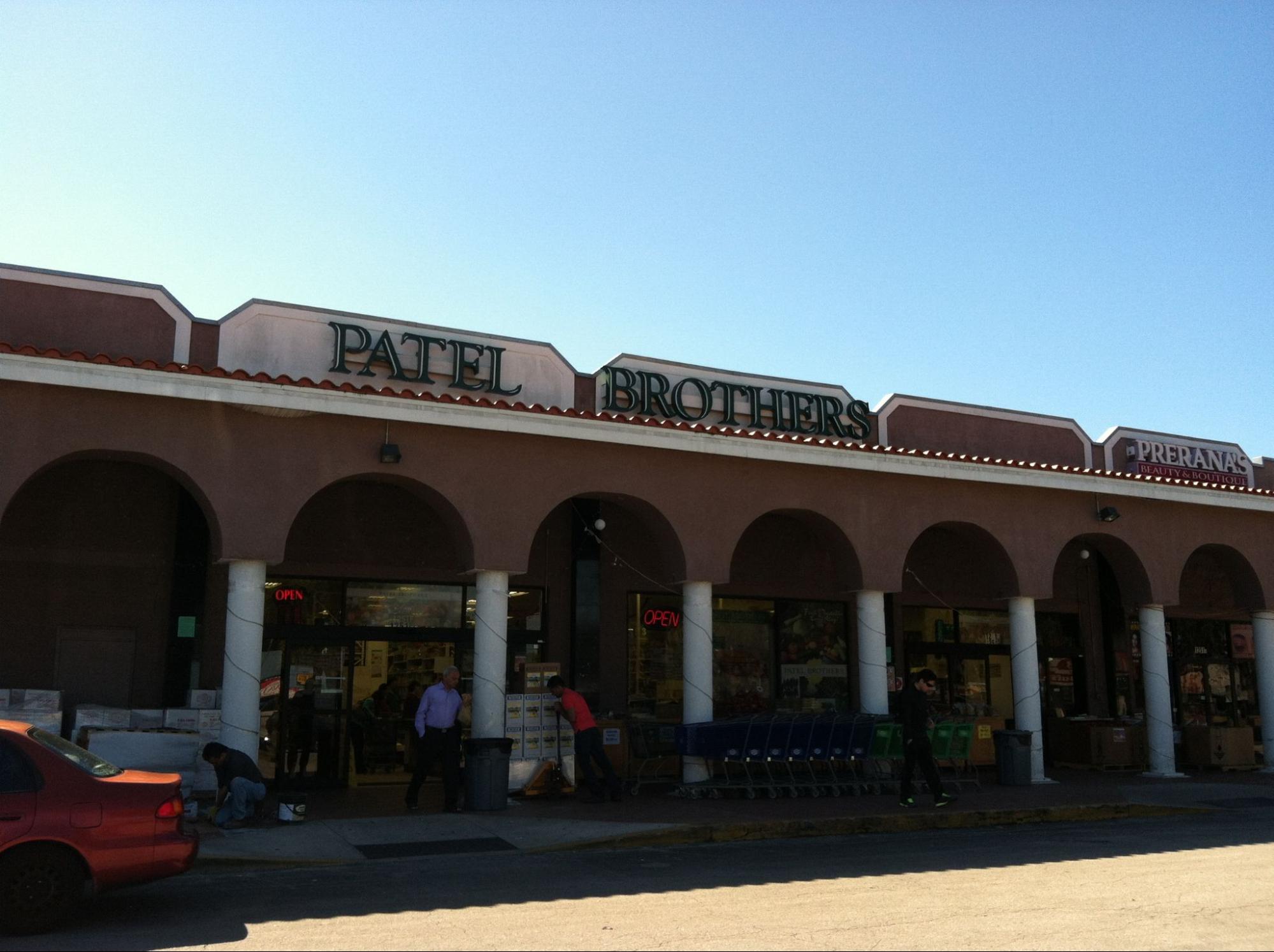 Patel Brothers, an Indian grocery store in Plano, Texas